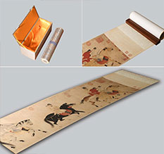 贡嘎馆藏书画复制博物馆书画复制服务